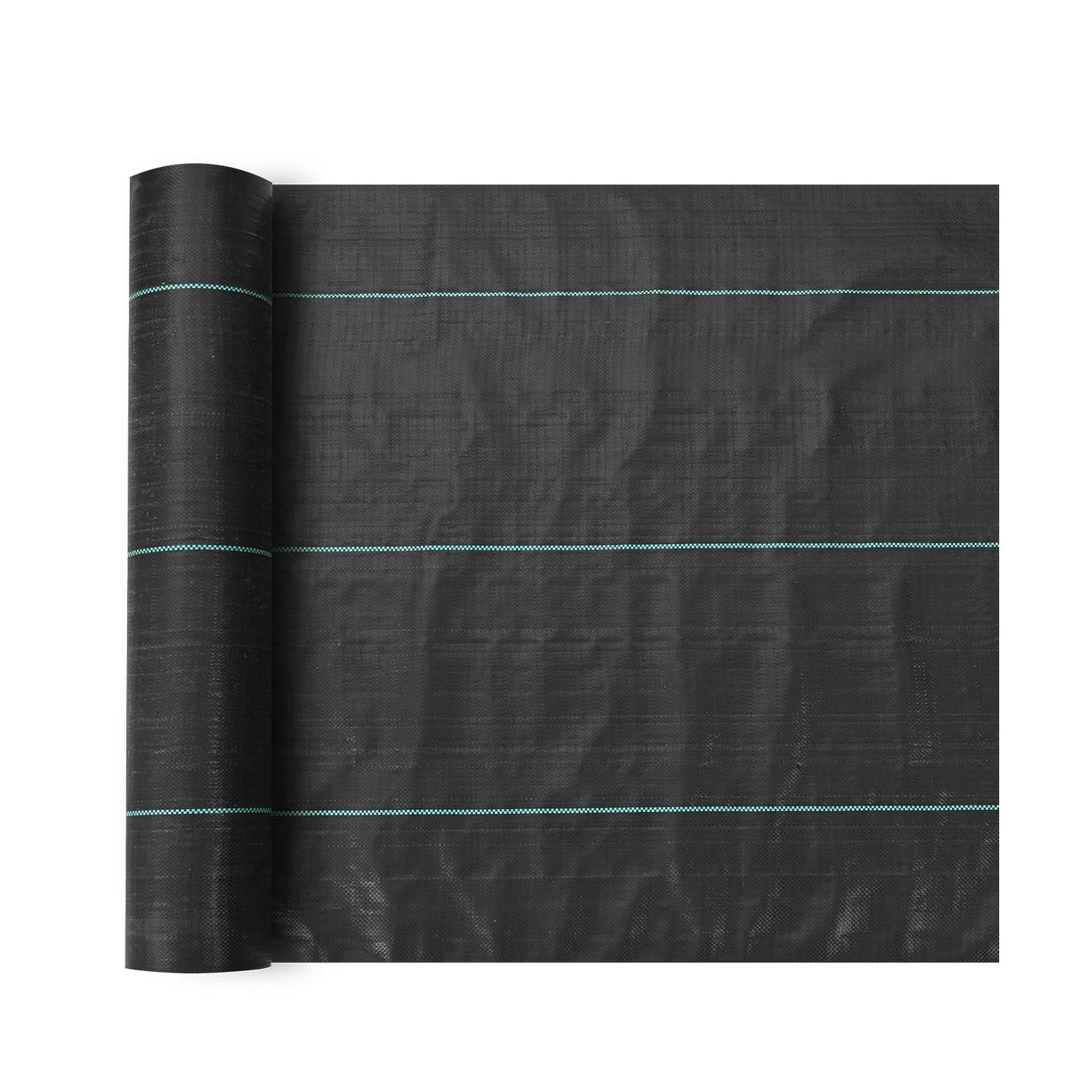 VEVOR 13Ftx108Ft Premium Heavy Duty Weed Barrier Landscape Fabric, 5OZ Woven Geotextile Fabric under Gravel, High Permeability for Weed Blocker Weed Mat, Driveway Fabric, Weed Control Garden Cloth